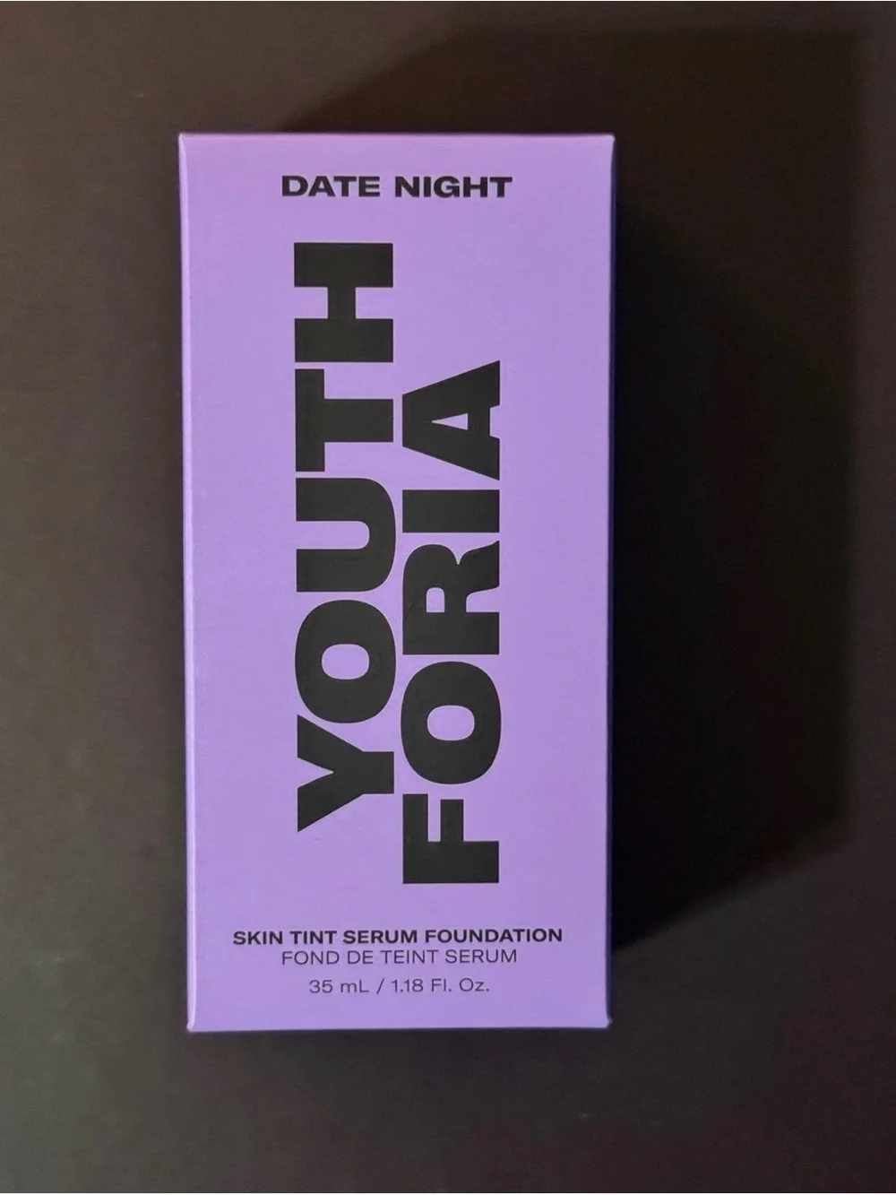 YOUTH FORIA DATENIGHT SKIN TINT SERUM FOUNDATION- 245 Light to Light Med NEUTRAL